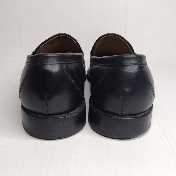 FootJoy Classics Men\'s Black Leather Office Business Tassel Slip On Loafers main image 14